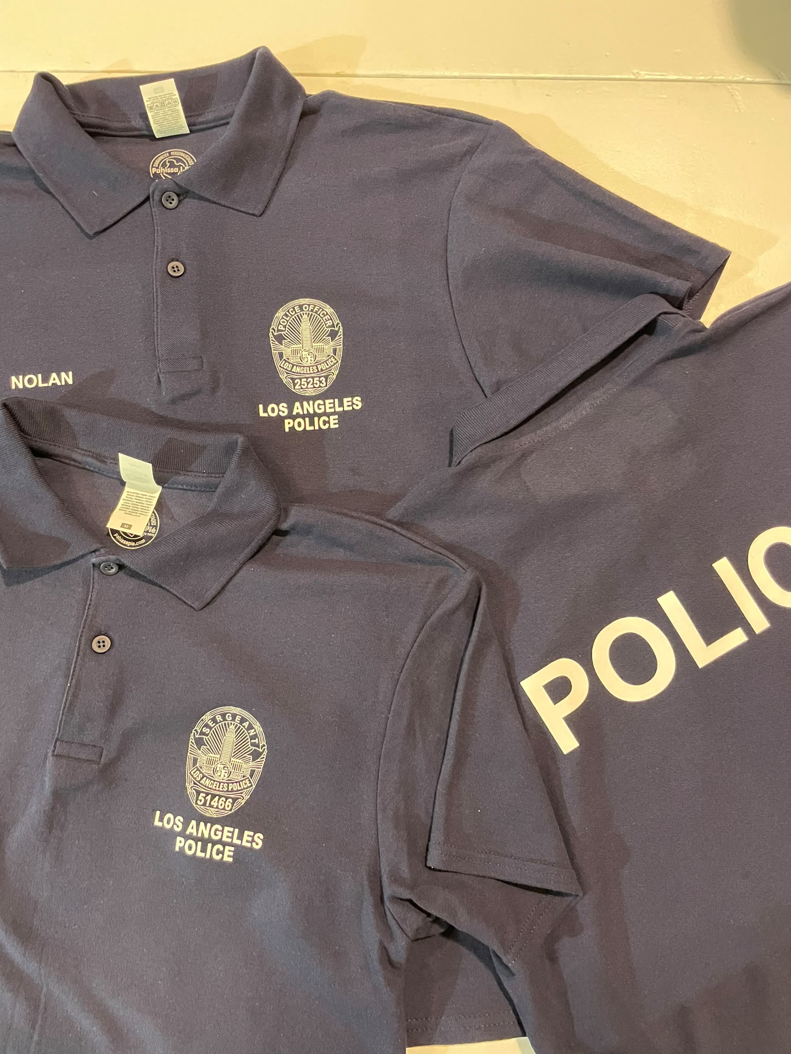 Polos personalizados con bordado