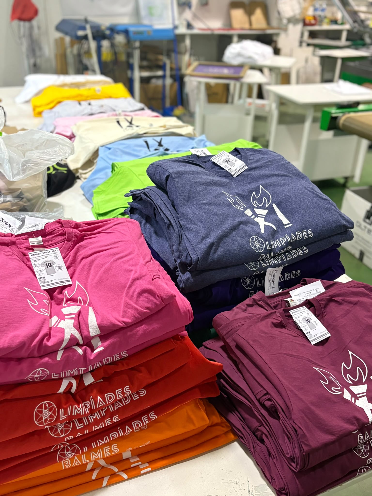 Producción textil organizada y plazos garantizados