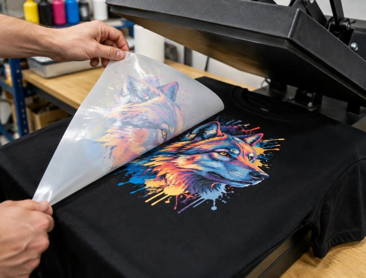 DTF textil en el taller de Pahissa Pié