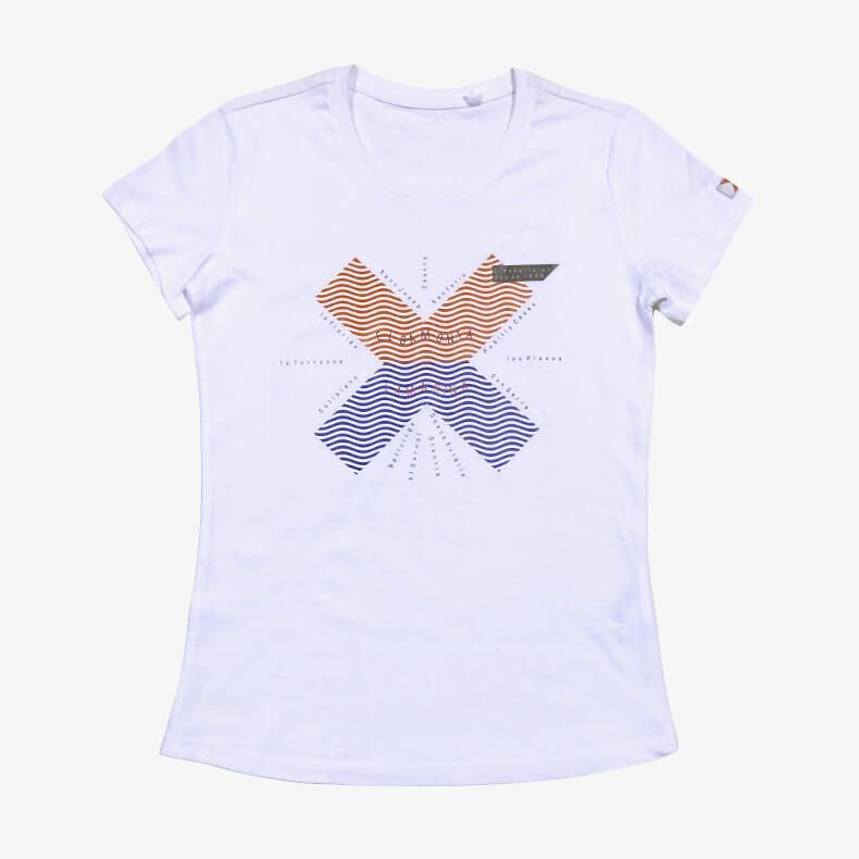 Camiseta personalizada con impresión y serigrafía