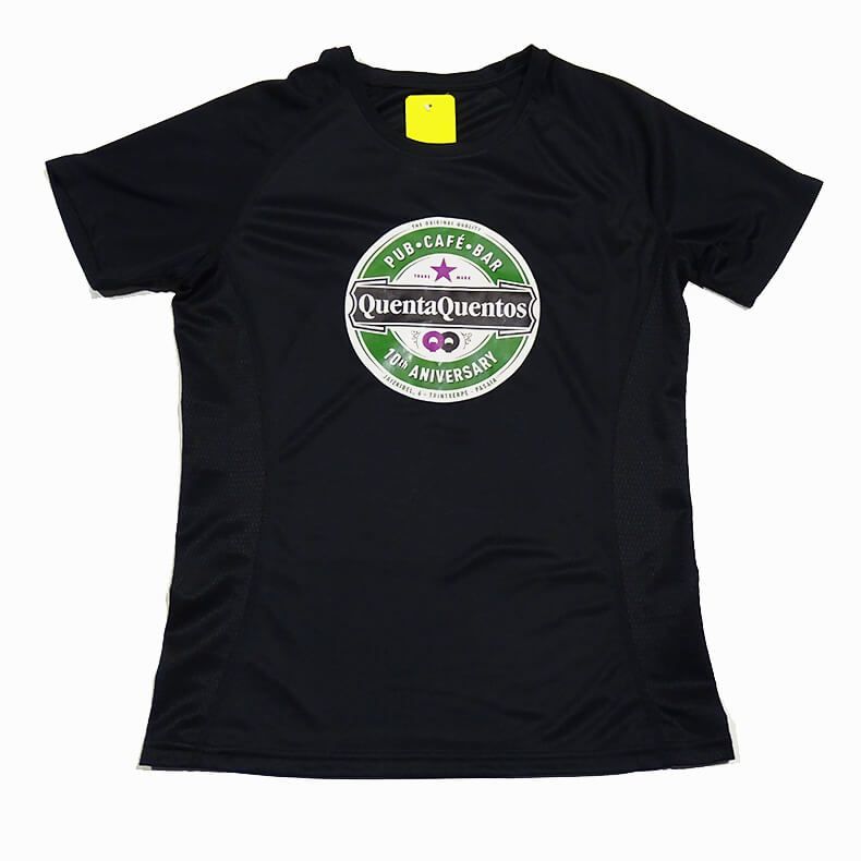 Camiseta técnica personalizada con vinilo de impresión