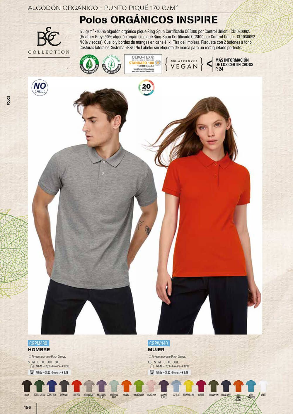 Polo personalizable para empresa