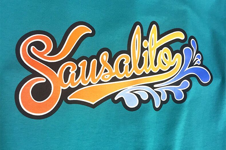 degradado camiseta