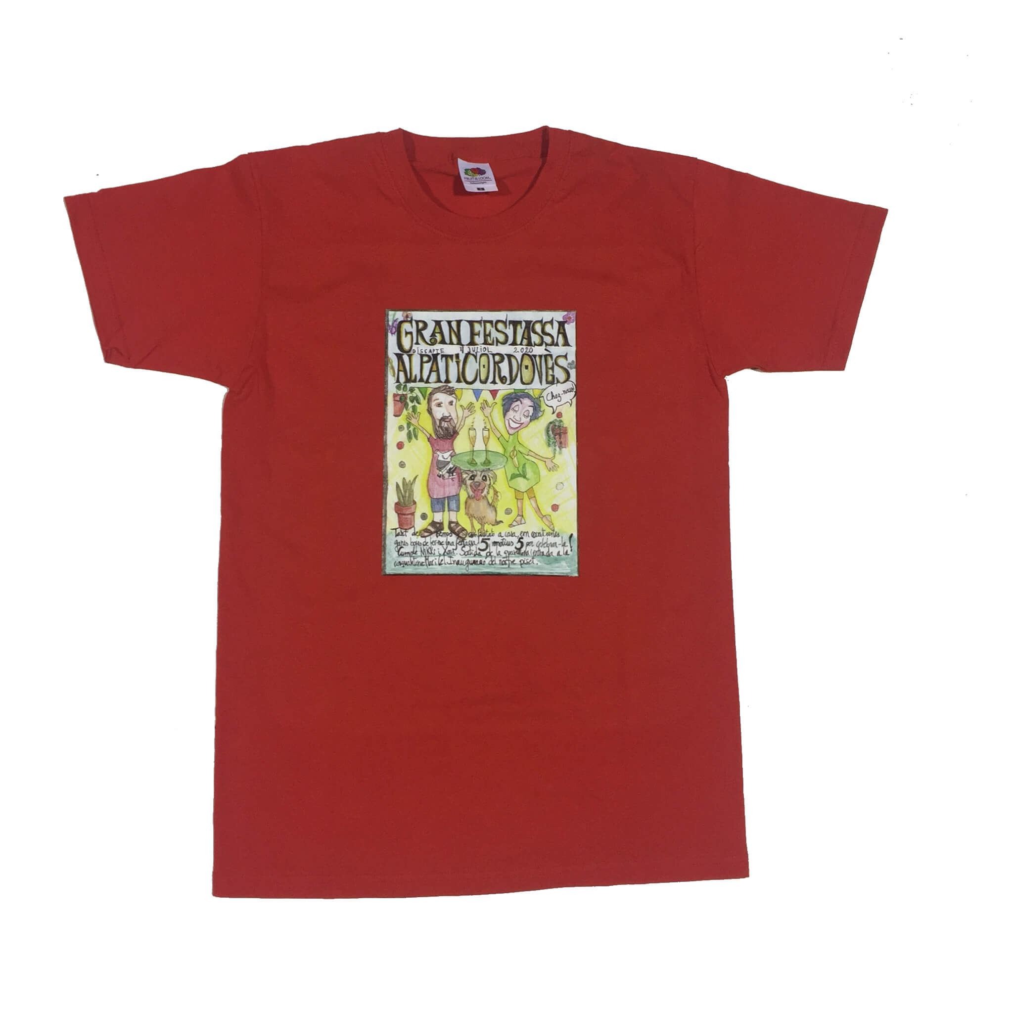 Camisetas para recordar una fiesta