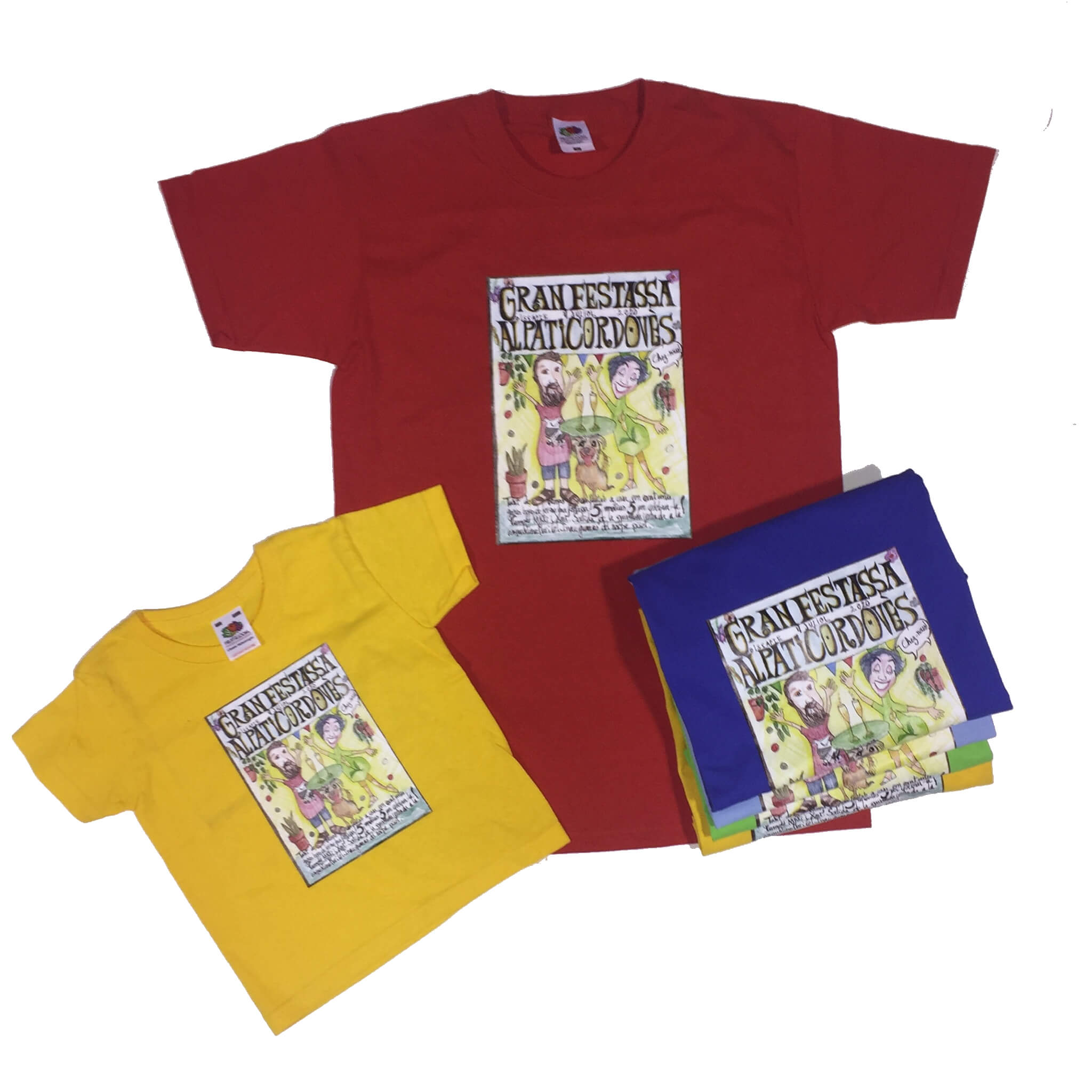 Camisetas para un día especial