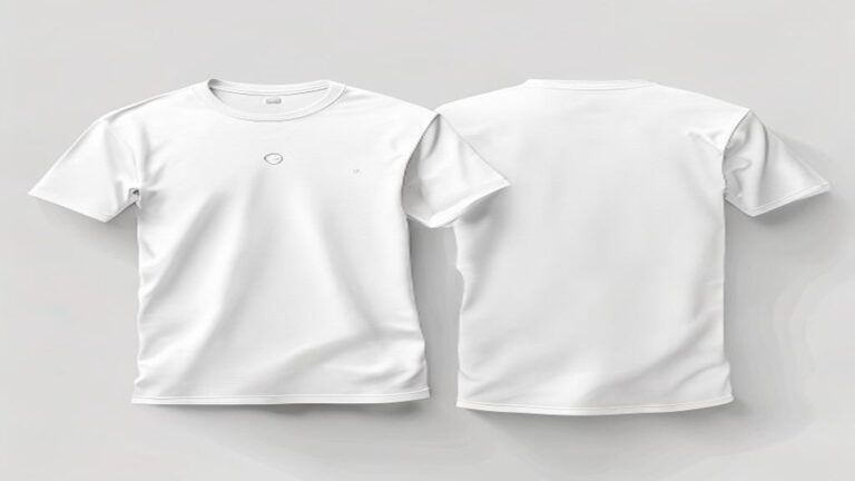 Guía visual de posiciones estándar para personalizar camisetas